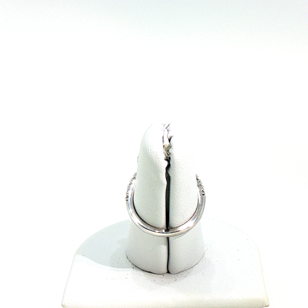 Lab Created Ruby and Sapphire Cocktail Ring in Sterling Silver