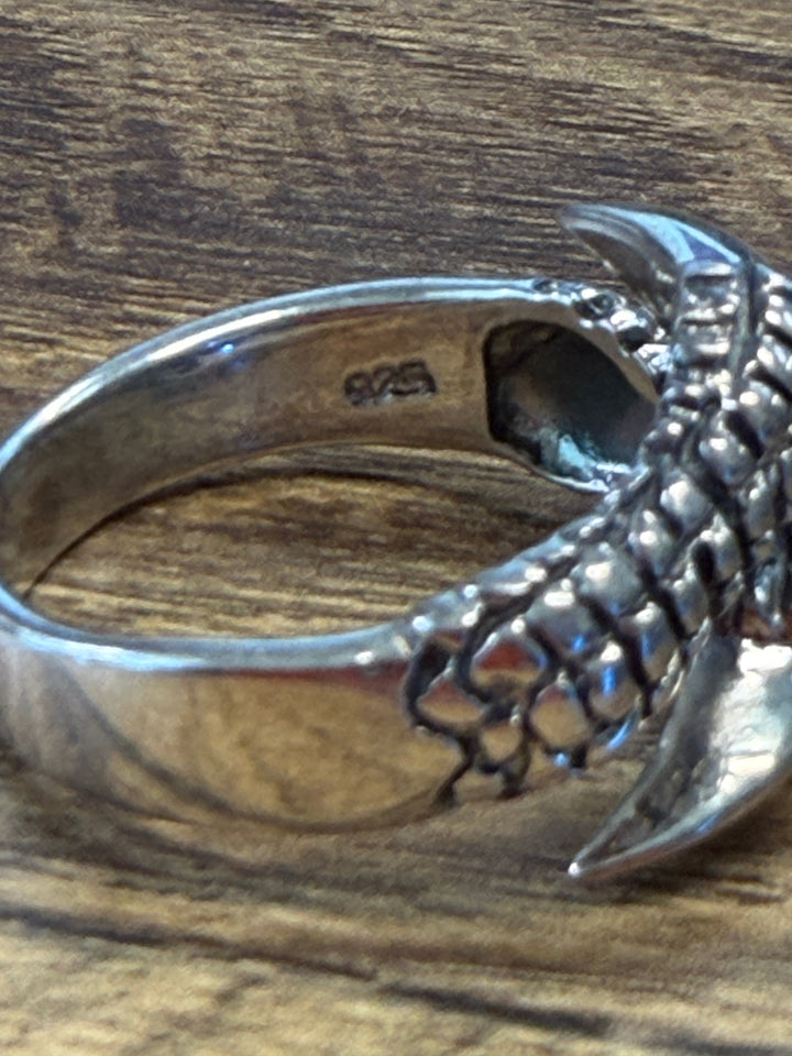 Sterling Silver Claw Ring