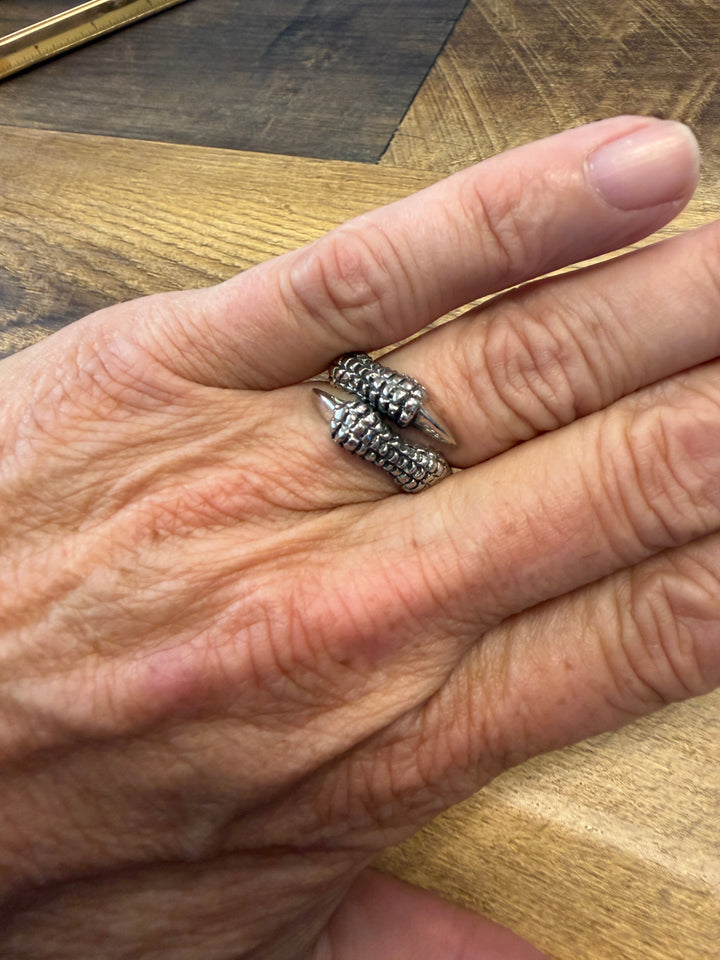 Sterling Silver Claw Ring