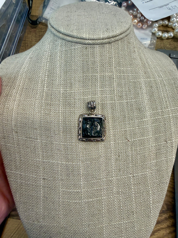 Alligator / Sterling Pendant