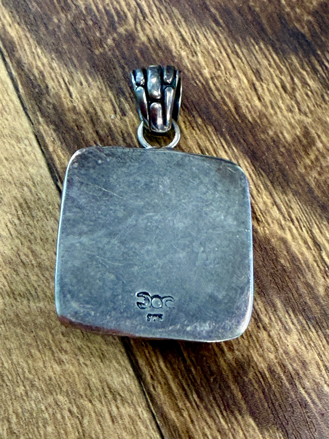 Alligator / Sterling Pendant